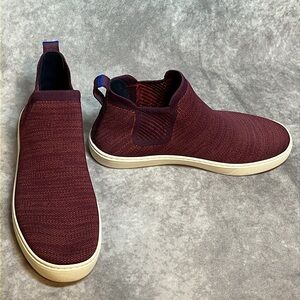 Rothy's - The Chelsea - Boot Style - Ankle High Boot in Plum Melange - Size 8